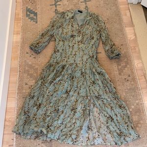 Gorgeous NEVER WORN Anthropologie Current Air Floral Dress